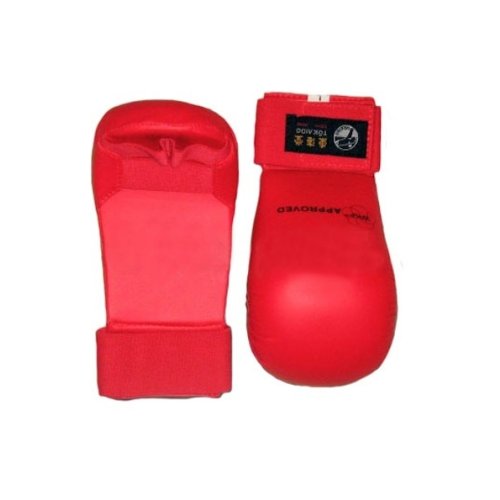 Karate mitt, Tokaido, WKF, artificial leather, red