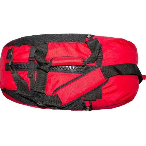 Backpack-Sportsbag-Dufflebag combination WKF, red, large