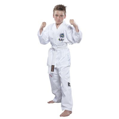 Taekwondo ruha, Top Ten, De-Luxe ITF, 10 méretben! fehér