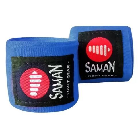 Bandage, Saman, 350 cm, flexible, black, Kék szín