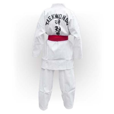 Taekwondo Uniform WTF, Saman, Advanced, cotton/poly, white
