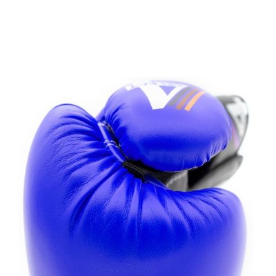 Boxing gloves, Top Ten, 4select, nubuk leather, Kék-fekete szín, 14 oz size