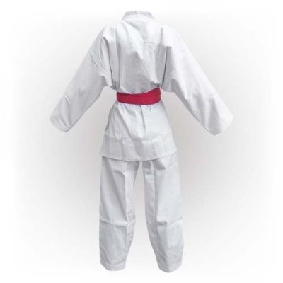 Karate ruha, Saman Kumite, fehér, bordás poly/pamut