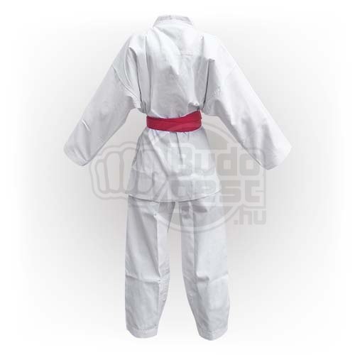 Karate ruha, Saman Kumite, fehér, bordás poly/pamut