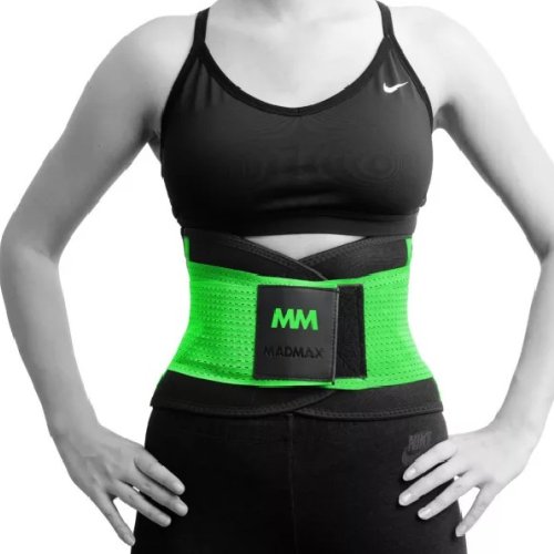 Slimming and support belt, Madmax, Zöld szín, L méret