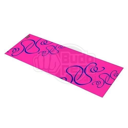 Yoga mat, Body Sculpture, with carrying strap, pink