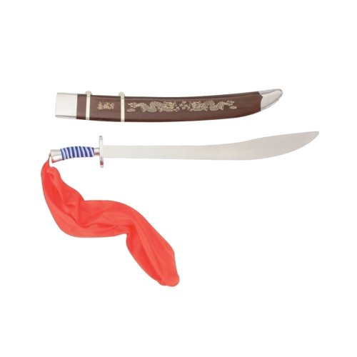 Kung Fu sword, Phoenix, DAO, flexible blunt metal blade, 98cm