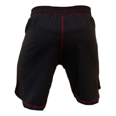 MMA shorts, Saman, Adamant, black