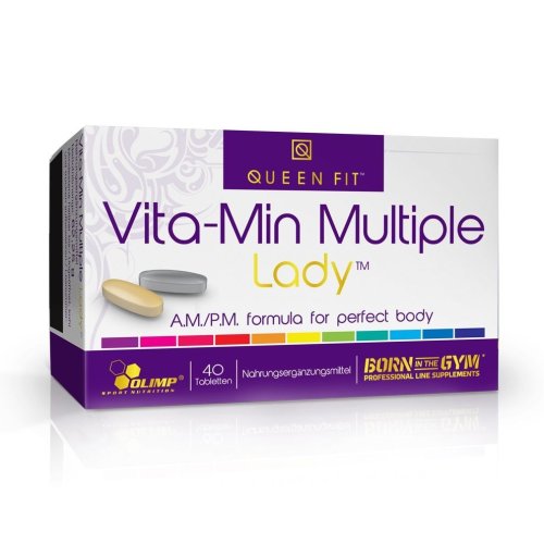 Olimp, Queen Fit VITA-MIN Multiple Lady vitamin komplex nőknek,  60 kapszula