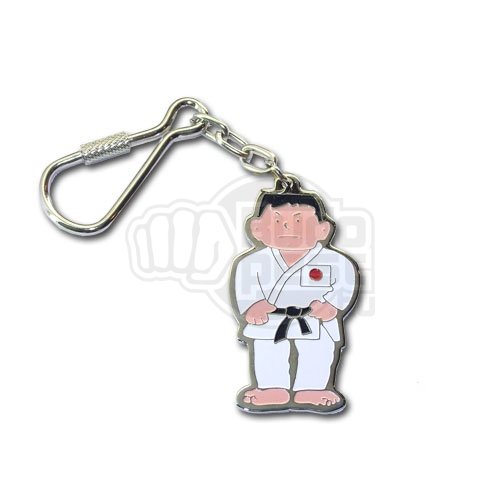 Key ring, Judo, 1 boy, metal
