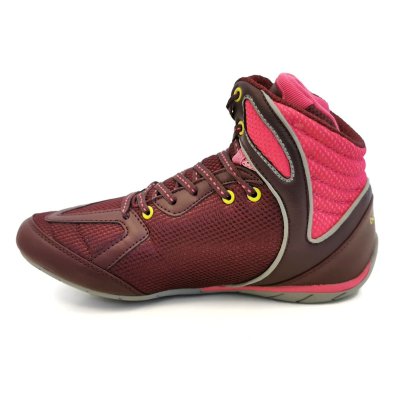 Boxing Shoes, Everlast, Strike, Burgundy/pink