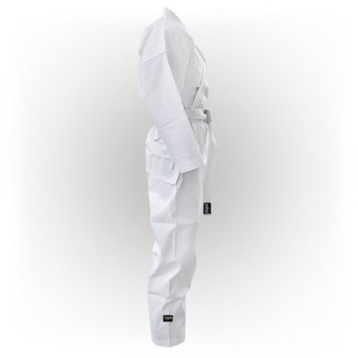 Karate Uniform, Saman, Hanami Saman with belt, white, cotton/poly