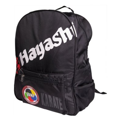 Hátizsák, Hayashi, WKF Karate, Black Mamba, fekete