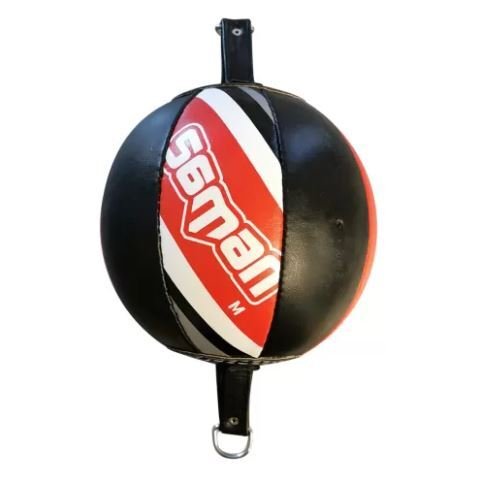 Floor to Ceiling Ball, Saman, leather, red/white, XS