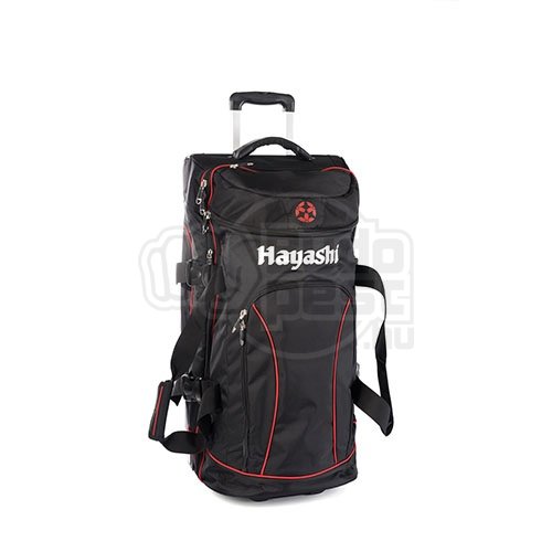 Bag, Hayashi,Trolley Deluxe Travel, black-red