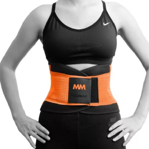 Slimming and support belt, Madmax, Narancs szín, L méret
