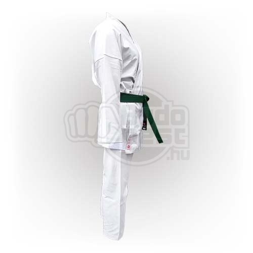 Karate Uniform, Saman, Basic Kata with belt, white, cotton
