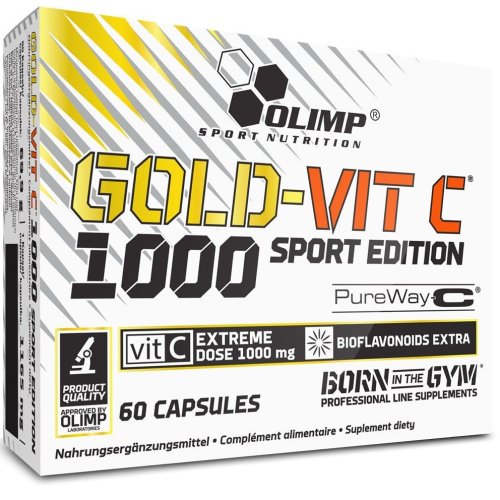 Olimp, Gold-Vit C Sport Edition, Vitamin, 60 Capsules