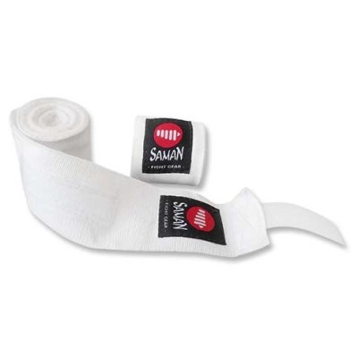 Bandage, Saman, 350 cm, flexible, white