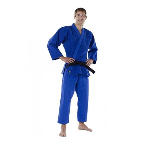 Judo uniform, Mizuno, Shiai, blue