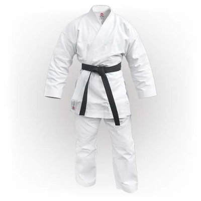 Karate Uniform, Saman, Elite Karate Uniform, without belt, white