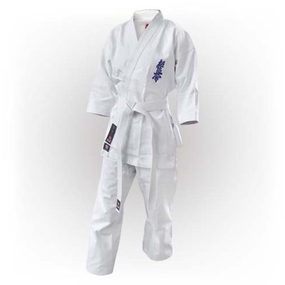 Kyokushin Karate Uniform, Saman, white, canvas