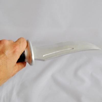 Rubber knife, Phoenix, 28 cm