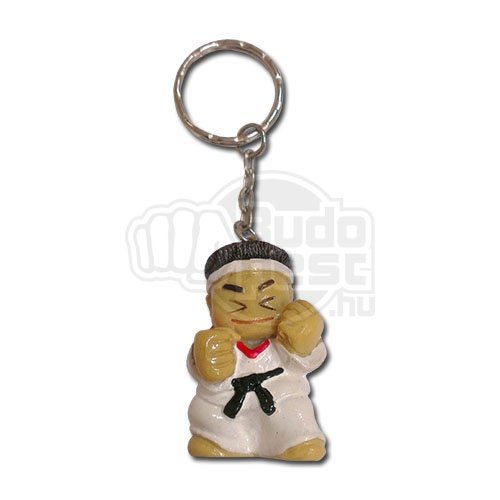 Key ring, karate figure