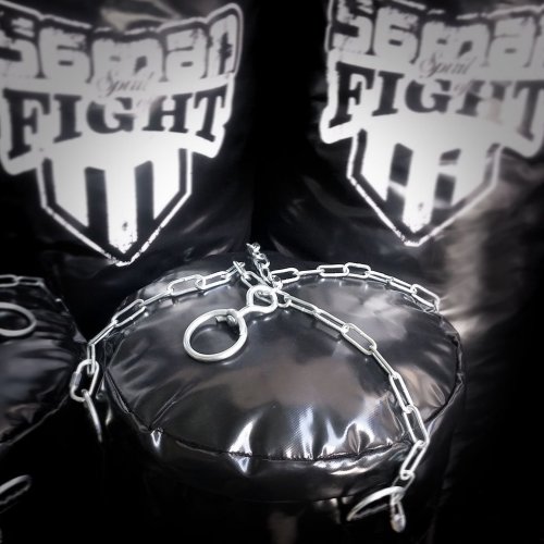 Punching bag, above 100 cm, Saman Spirit of Fight, PU, with chain, 120x40 cm méret