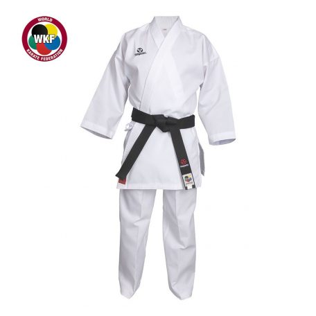 Karate uniform, Hayashi, WKF, kumite, white, 130 cm méret