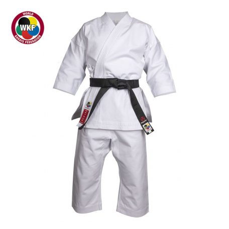 Karate uniform, Hayashi, WKF, Reikon, 12 oz., white, 130 cm méret