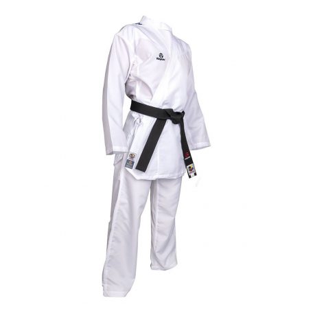 Karate gi, Hayashi, Premium Kumite, WKF, white, Fehér-kék szín, 130 cm méret