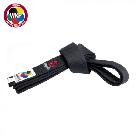 Karate belt, Hayashi, WKF, black, 260 méret