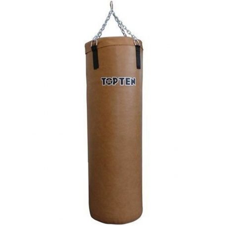 Punching bag, Heavy Bag “TOP TEN” (filled), Barna szín, 120 cm méret