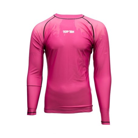 Rashguard, Top Ten, Power Ink, pink szín, M méret