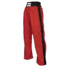   Kick-box trousers, Top Ten, Classic, blue, piros-fekete szín, 130 cm méret