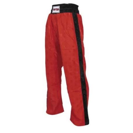 Kick-box trousers, Top Ten, Classic, blue, piros-fekete szín, S méret