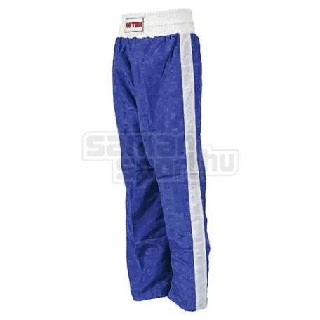 Kick-box trousers, Top Ten, Classic, blue, kék-fehér szín, 130 cm méret