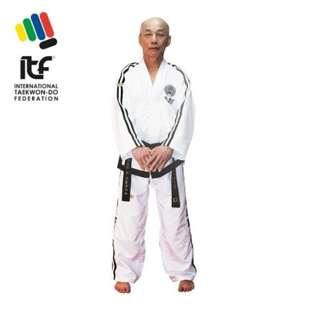 Taekwon-Do Grandmaster Dobok “Premium Gold” (7th - 9th Dan) (ITF approved), 160 cm méret