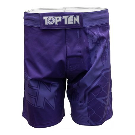 MMA-Shorts, Top Ten, Power Ink, Lila szín, XXL méret