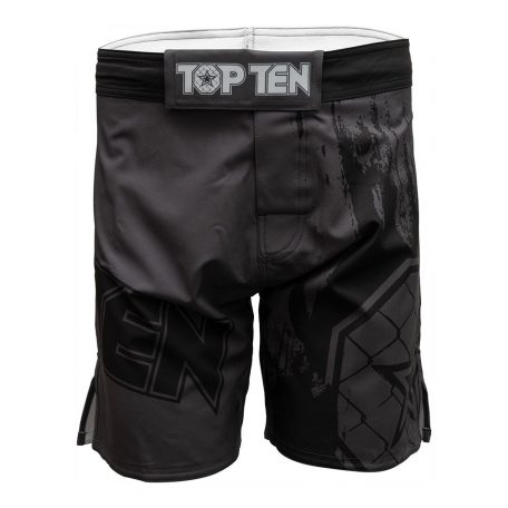 MMA-Shorts, Top Ten, Power Ink, Fekete szín, S méret