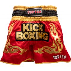   Thai boxing shorts “WAKO Kickboxing”, Piros szín, L méret