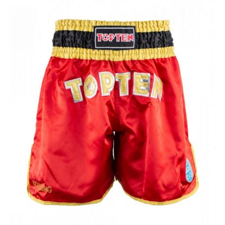 Kickboxing Shorts “WAKO”, Piros szín, XS méret