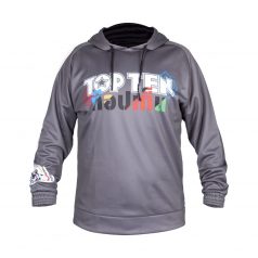   Hoodie “ITF SHADOW”, Top Ten, Taekwondo, white, Acélszürke szín, XS méret