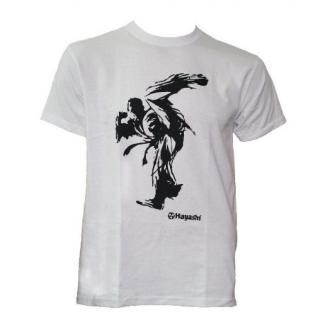 T-Shirt, Hayashi, Kick, white, S méret