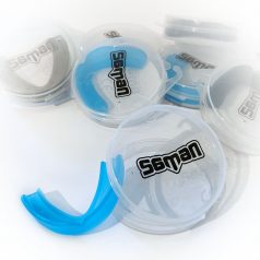 Mouthguard, Saman, blue, JR méret