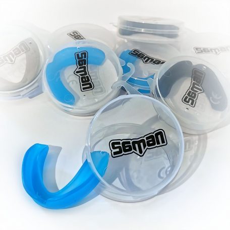 Mouthguard, Saman, blue, SR méret