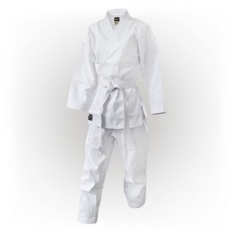 Karate Uniform, Saman, Hanami Saman with belt, white, cotton/poly, 180 cm méret