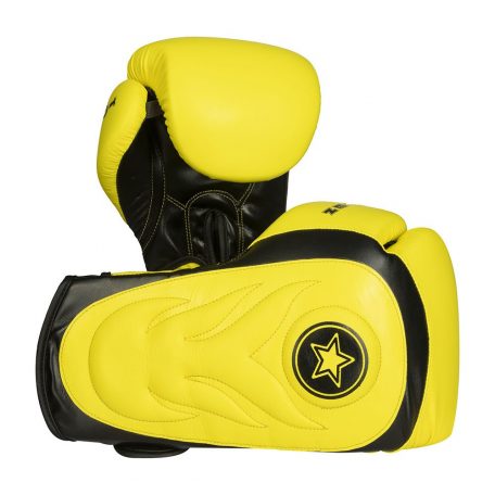 Boxing gloves, Top Ten, Sparring, Hero, Sárga-fekete szín, 12 oz méret