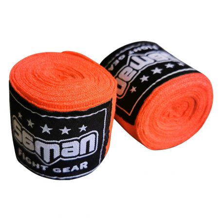 Bandage, Saman, 350 cm, flexible, black, Narancs szín